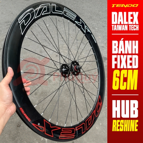 Bánh Fixed 6cm DALEX Đùm RESHINE Nhông 16T