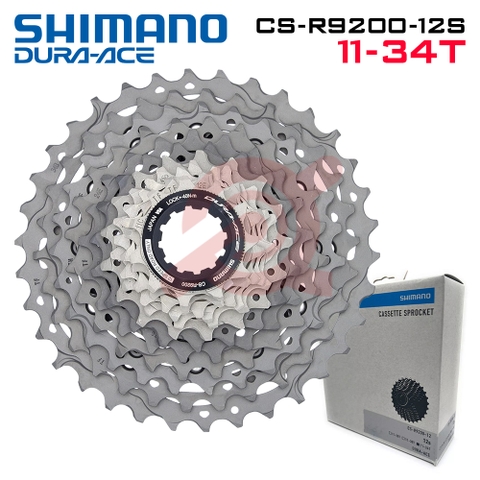 Líp R9200 DURA-ACE 11-34T 12S HỘP CHÍNH HÃNG SHIMANO