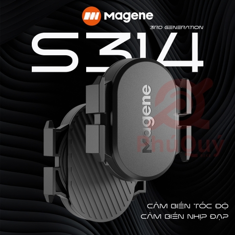 Cảm Biến Nhịp Độ MAGENE S314 Không Dây ANT+ BLUETOOTH
