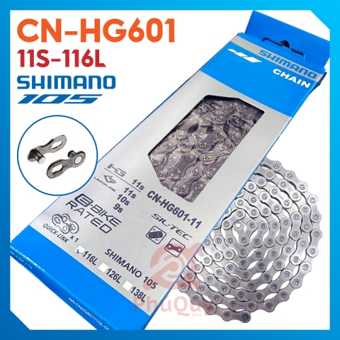 SÊN 11 SHIMANO 105 HG601 116 MẮT CÓ HỘP