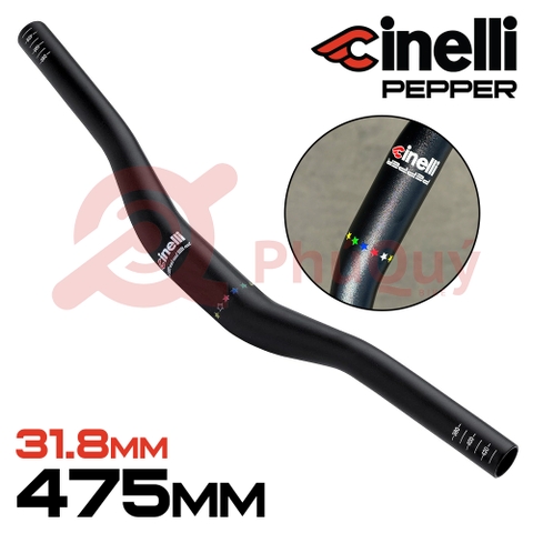 Ghi Đông Cinelli Pepper ÉN NGẮN 31.8 Dài 475mm