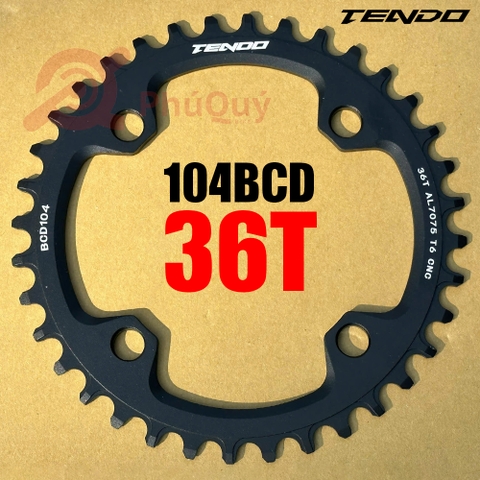 Vành dĩa Tendo MTB BCD 104mm