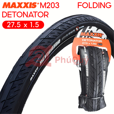 Vỏ gấp Maxxis Detonator 27.5x1.5 loại gấp gai trơn (VAT)