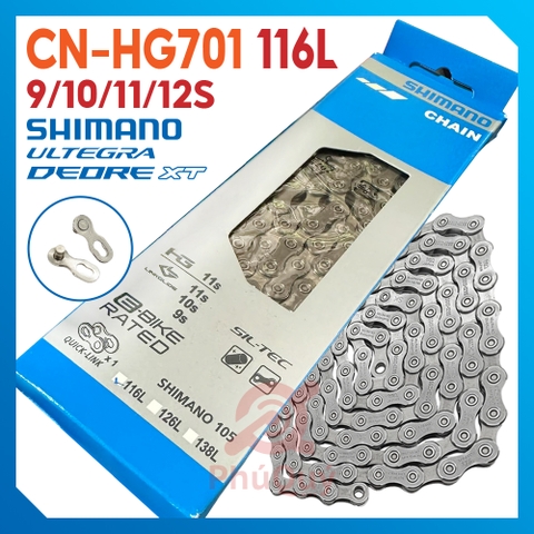 SÊN 11 SHIMANO ULTEGRA HG701 116 MẮT CÓ HỘP