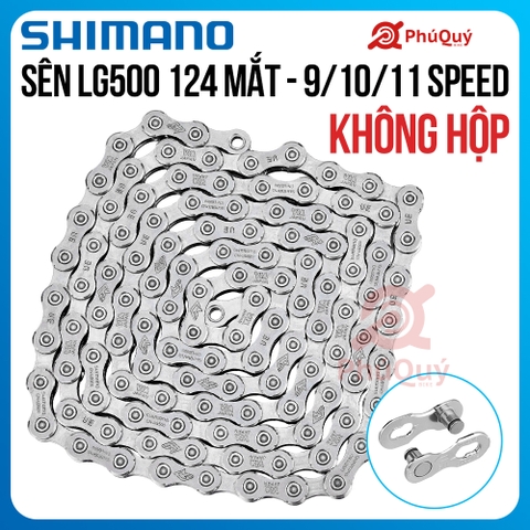 Sên SHIMANO LG500 Không Hộp 124L Dùng Cho 9/10/11 Speed
