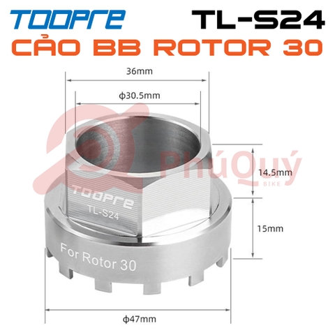 Cảo BB TOOPRE TL-S24 ROTOR 30