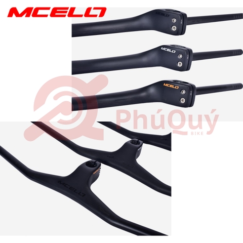 Ghi Đông Liền Pô Tăng MTB CARBON MCELO