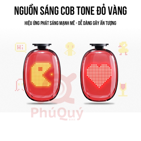 Đèn Hậu NAVIHOOD B1 Thông Minh Kết Nối Đồng Hồ