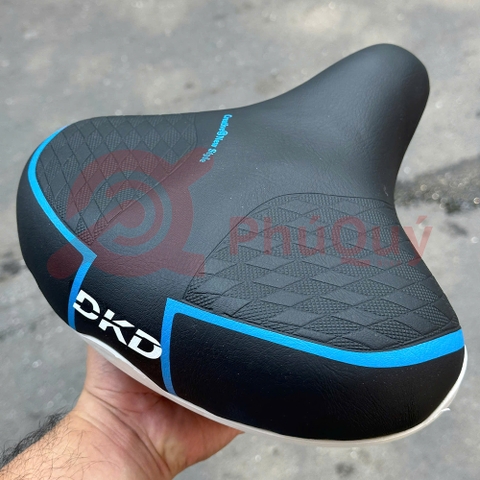 YÊN XE ĐẠP ĐIỆN DKD SỌC MÀU SIÊU ÊM