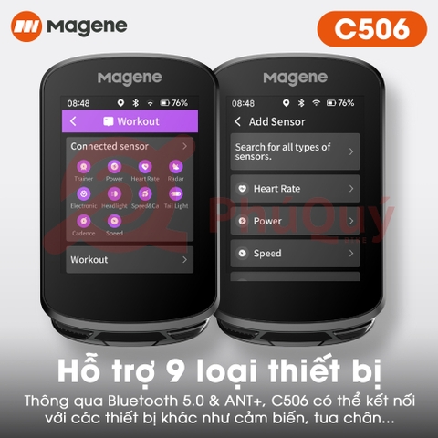Đồng Hồ Magene C506 GPS Thông Minh