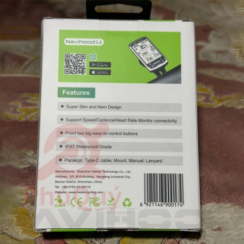 Đồng Hồ Tốc Độ GPS NAVIHOOD L4