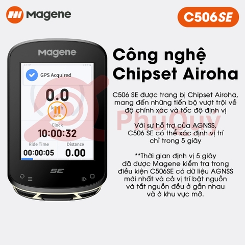 Đồng Hồ Magene C506SE GPS Thông Minh