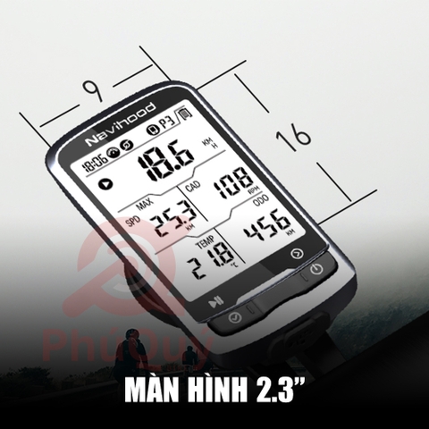 Đồng Hồ Tốc Độ GPS NAVIHOOD L4