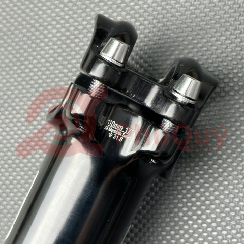 Pô Tăng TENDO 31.8 x 110mm Nhôm ĐEN Nghiêng 17 Độ PT02