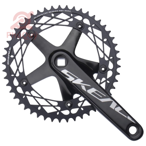 Đùi Dĩa SKEACE 49T 144BCD Cốt Vuông Đen