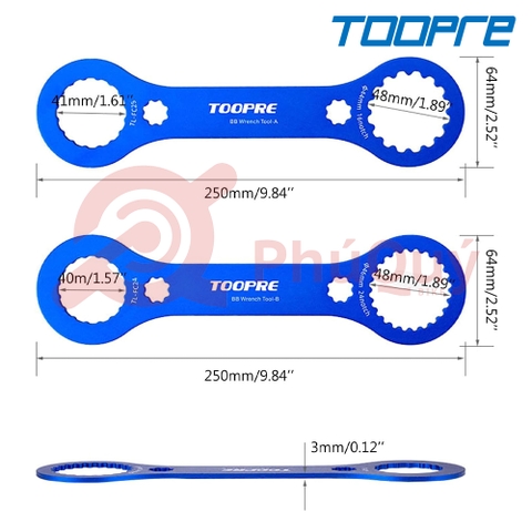 Cảo BB TOOPRE Nhôm Loại 2 Đầu