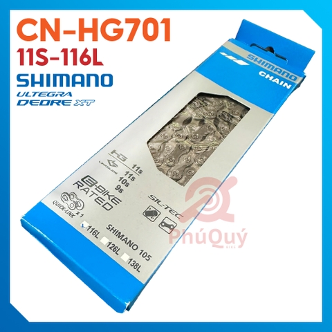 SÊN 11 SHIMANO ULTEGRA HG 701 116L CÓ HỘP