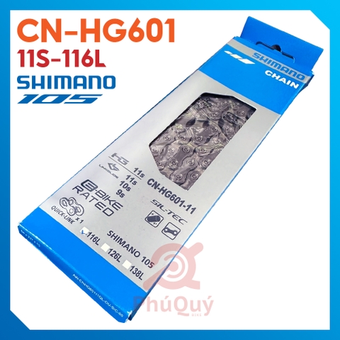 SÊN 11 SHIMANO 105 HG601 116 MẮT CÓ HỘP