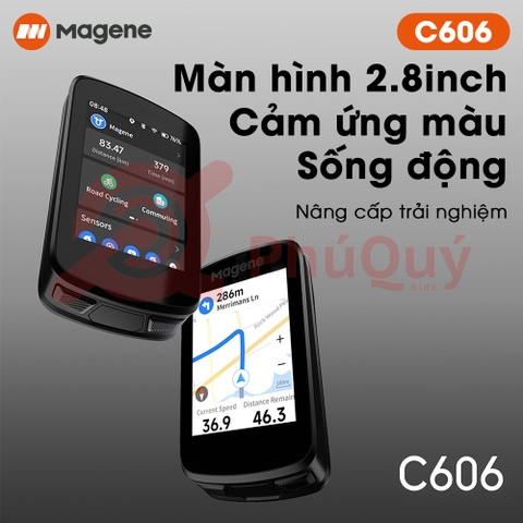 Đồng Hồ Magene C606 GPS Thông Minh