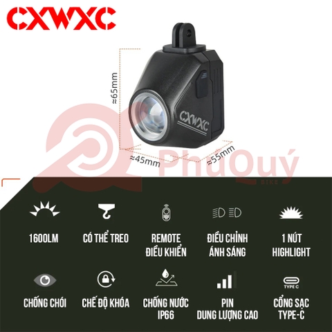 ĐÈN TRƯỚC CXWXC 1600LM WT-G01