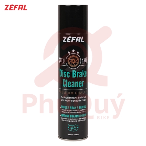 Chai xịt vệ sinh thắng đĩa ZEFAL Disc Brake Cleaner 400ml (VAT)