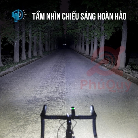 ĐÈN ROCKBROS 1000 LUMENS 4500mAh CHỐNG NƯỚC IPX6 RHL1000