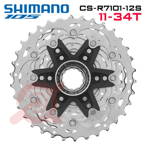 Líp R7101 SHIMANO 11-34T 12S 105 HỘP CHÍNH HÃNG SHIMANO
