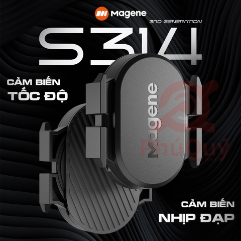 Cảm Biến Nhịp Độ MAGENE S314 Không Dây ANT+ BLUETOOTH