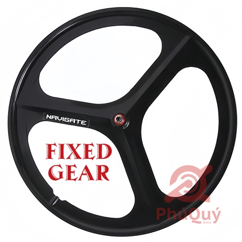 Bánh Mâm 3 Đao NAVIGATE 700c Cho Xe Đạp FixedGear