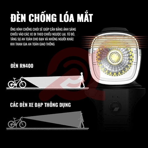 ĐÈN MAGICSHINE RN400 400LM SẠC USB