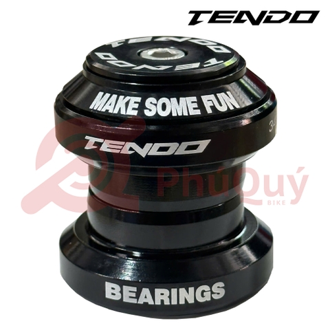 Chén cổ bạc đạn Tendo 34 đen