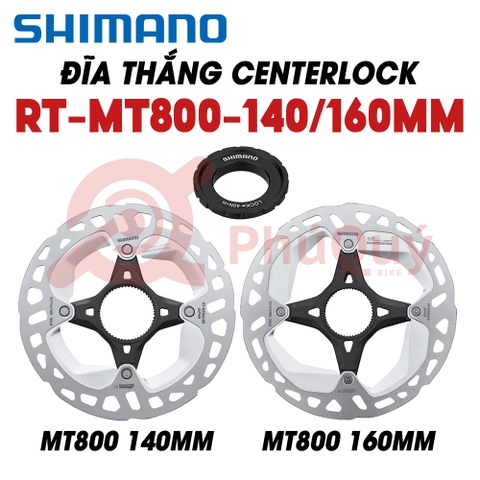 Đĩa Thắng SHIMANO RT-MT800 140/160mm Centerlock