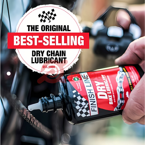 DẦU SÊN KHÔ XE ĐẠP FINISH LINE DRY LUBE CERAMIC TECH. 120ML