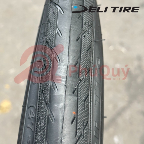 Vỏ Deli 26x1.75 (47-559) Gai Trơn Có Talon