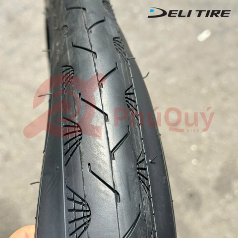 Vỏ Deli 29x1.75 (47-622) gai trơn có talon (VAT)