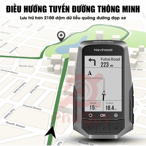 ĐỒNG HỒ TỐC ĐỘ GPS NAVIHOOD L1