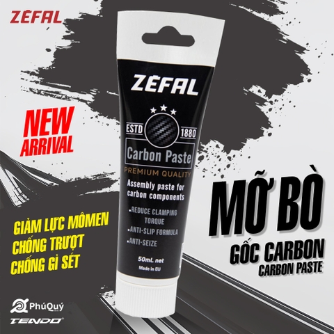 Mỡ Bò Zefal CARBON PASTE 50ml
