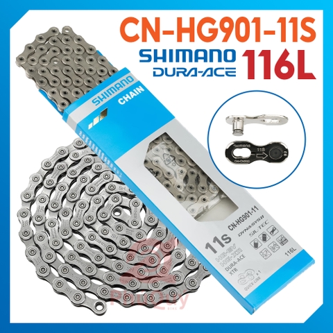 SÊN 11 SHIMANO DURAC-ACE CN HG 901 116L HÀNG HỘP