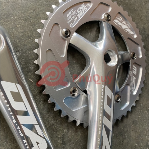 Dĩa FixedGear OTA Bạc 48T Cốt Vuông