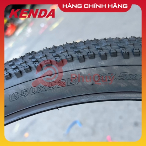 Vỏ KENDA 27.5x2.10 Chữ Vàng TQ