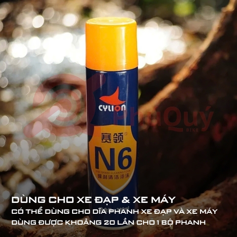 VỆ SINH THẮNG ĐĨA N6 CYLION P9-01 280ml