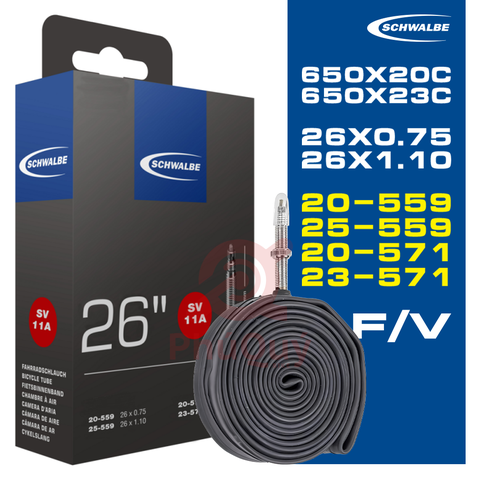 Ruột SCHWALBE 650 X 20/23 SV11A (40mm)