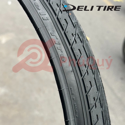 Vỏ Deli 26x1.75 (47-559) Gai Trơn Có Talon