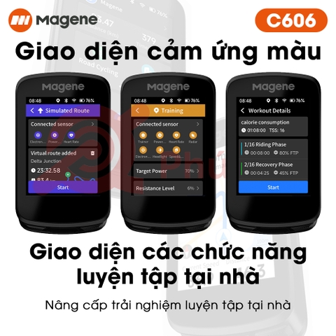 Đồng Hồ Magene C606 GPS Thông Minh