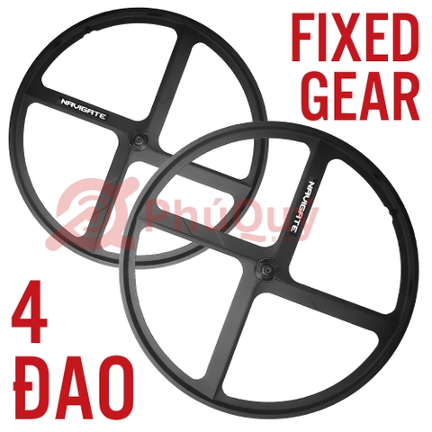 Bánh Mâm 4 Đao NAVIGATE 700c Cho Xe Đạp FixedGear