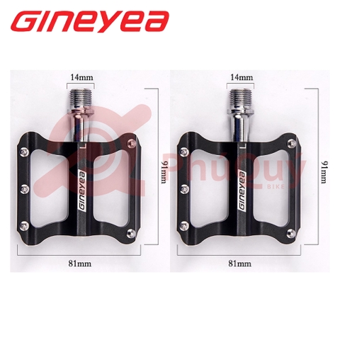 PEDAL NHÔM CUỘC BẠC ĐẠN GINEYEA K349