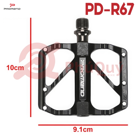 Pedal Bàn Đạp PROMEND R67 3 Vòng Bạc Đạn