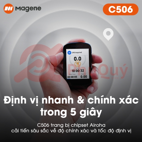 Đồng Hồ Magene C506 GPS Thông Minh