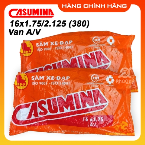 Ruột CASUMINA 16x1.75/2.1 (380) Van Xe Máy AV32mm