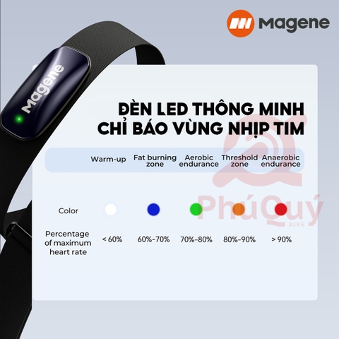 Máy Đo Nhịp Tim Magene H613 Chia Dây Đeo Ngực